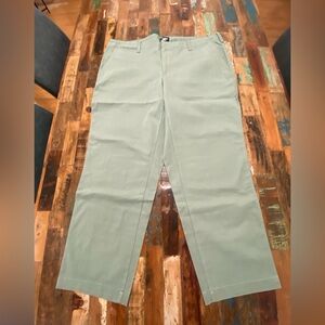 Lands' End Women’s Plus Size Mid Rise Classic Straight Leg Chino Pants